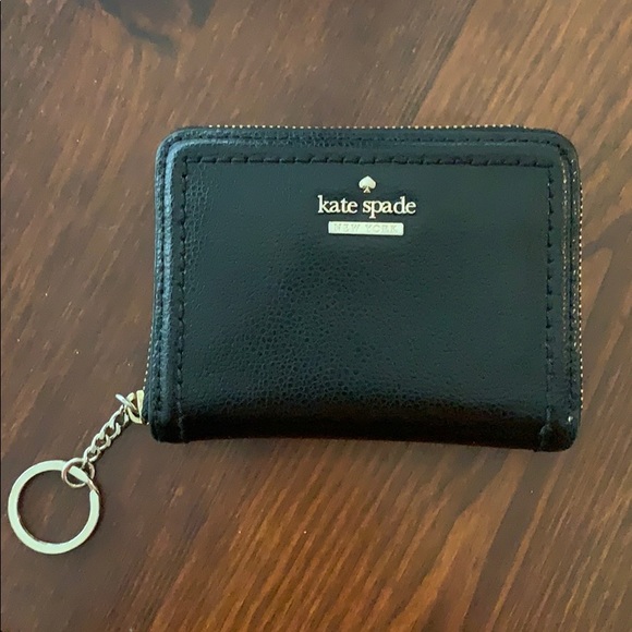 kate spade Bags Kate Spade Black Keychain Wallet Poshmark